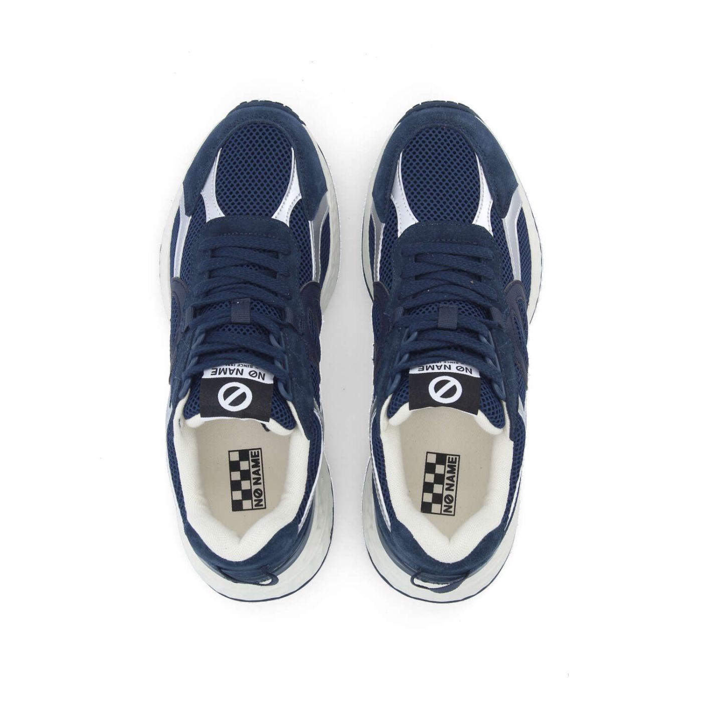 CARTER 2.0 RUNNER M - MESH/SDE/METAL - BLU MARINO/ARGENTO
